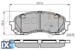 ΣΕΤ ΔΙΣΚΟΦΡΕΝΑ ΕΜΠΡ. SUBARU  ADB01778 26296AE190 26296AE200 26296FJ000