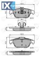 ΣΕΤ ΔΙΣΚΟΦΡΕΝΑ ΕΜΠΡ. ΟΠΙΣΘ. MERCEDES  ADB01792 0054200720 0054204220 0054204320 005420432041 0054204920 0054205120 0054208120 0064201320 0064206120 0074206020 0074206120 0074208520 A0004200805 A000420