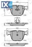 ΣΕΤ ΔΙΣΚΟΦΡΕΝΑ ΟΠΙΣΘ. BMW  ADB01794 34116763305 34212228429 34212283366 34212284296 34212284685 34212339291 34212339292 34216757536 34216761286 34216763012 34216763305 34216768471 34216783555 34216794