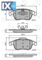 ΣΕΤ ΔΙΣΚΟΦΡΕΝΑ ΕΜΠΡ. RENAULT  ADB02001 410600032R 410602933R 410605055R 410607369R 440608746R 8660000764