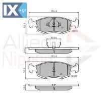 ΣΕΤ ΔΙΣΚΟΦΡΕΝΑ ΕΜΠΡ. FIAT  ADB0201 71738151 71738152 71770961 77362177 77362178 77362180 9948131 9949125 71738151 77362178 71738151 77362178