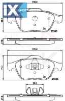 ΣΕΤ ΔΙΣΚΟΦΡΕΝΑ ΕΜΠΡ. RENAULT  ADB02020 410607613R 7701206599 7701208182 7701209809 8671000730 8671013562 8671016635
