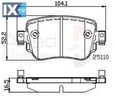 ΣΕΤ ΔΙΣΚΟΦΡΕΝΑ ΟΠΙΣΘ. SEAT-SKODA  ADB02220 2Q0698451A 5Q0698451B 5Q0698451F 8U0698451F 2Q0698451A 5Q0698451B 5Q0698451F 8U0698451F 2Q0698451A 5Q0698451B 5Q0698451F 8U0698451F 2Q0698451A 5Q0698451B 5Q0