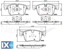 ΣΕΤ ΔΙΣΚΟΦΡΕΝΑ ΕΜΠΡ. CITROEN-PEUGEOT  ADB02250 1609898580 1612412380 1623162380 95525370 SU001A8883 SU001B3587 95525370 1609898580 1612412380 1623162380 1636925480 163925480 1678168480 1609898580 1612