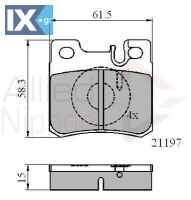 ΣΕΤ ΔΙΣΚΟΦΡΕΝΑ ΟΠΙΣΘ. MERCEDES  ADB0226 0014200220 0014201320 0014207320 0014209520 001420952037 0054201720 005420172041 A0014200220 A0014201320 A0014207320 A0014209520 A001420952037 A0054201720 A0054