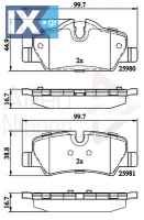 ΣΕΤ ΔΙΣΚΟΦΡΕΝΑ ΟΠΙΣΘ. MINI  ADB02262 34216861641 34216871299 34216871300 34216861641 34216864488 34216871299 34216871300