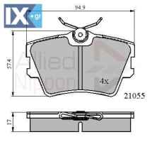 ΣΕΤ ΔΙΣΚΟΦΡΕΝΑ ΟΠΙΣΘ.  MERCEDES-VW  ADB0272 701698451 701698451C 7D0698451 7D0698451C 7D0698451D