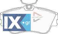 ΣΕΤ ΔΙΣΚΟΦΡΕΝΑ ΕΜΠΡ. VW  ADB0419 701698151D 701698151E 701698151J 7D0698151B