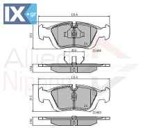 ΣΕΤ ΔΙΣΚΟΦΡΕΝΑ ΕΜΠΡ. BMW  ADB0513 34111160356 34111160357 34111160532 34111161437 34111161438 34111161445 34111161446 34111163850 34111164498 34111164500 34111165555 34111165557 34112157570 3411215757