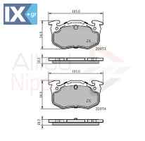 ΣΕΤ ΔΙΣΚΟΦΡΕΝΑ ΟΠΙΣΘ. CITROEN- PEUGEOT-R  ADB0522 571744S 425042 425071 425104 425146 425148 425196 425197 425256 425257 425271 425274 425311 425442 425490 95659341 95666971 96666971 E171587 E172201 E