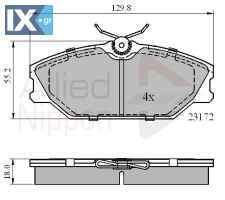 ΣΕΤ ΔΙΣΚΟΦΡΕΝΑ ΕΜΠΡ. RENAULT  ADB0526 410604441R 410607125R 7701206379 7701206380 7701209380 8671005930 8671016177