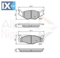 ΣΕΤ ΔΙΣΚΟΦΡΕΝΑ ΕΜΠΡ. VW  ADB0703 867698151 867698151 867698151 867698151