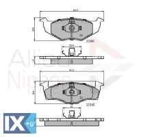 ΣΕΤ ΔΙΣΚΟΦΡΕΝΑ ΕΜΠΡ. SEAT-VW  ADB0707 6N0698151 6N0698151C 6N0698151 6N0698151C 6N0698151 6N0698151C 6N0698151 6N0698151C