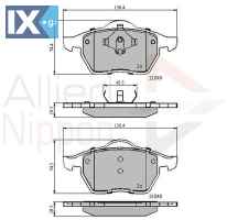 ΣΕΤ ΔΙΣΚΟΦΡΕΝΑ ΕΜΠΡ. FORD-SEAT-VW  ADB0715 3A0698151 3A0698151A 7M0698151 7M0698151A 7M0698151B 3A0698151 3A0698151A 7M0698151 7M0698151A 7M0698151B 1001095 1027703 1031843 3A0698151 3A0698151A 7M0698