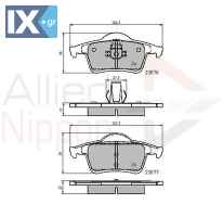 ΣΕΤ ΔΙΣΚΟΦΡΕΝΑ ΟΠΙΣΘ. VOLVO  ADB0729 2713342 272399 2723997 272944 274334 2743340 2743342 30648382 306483820 8623862 8634925 86349250 86349255