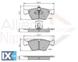 ΣΕΤ ΔΙΣΚΟΦΡΕΝΑ ΕΜΠΡ. OPEL  ADB0738 1605003 1605855 90443873 1605003 1605855 90443873 4467049 4467899 4483723 4646899 4648457