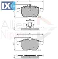 ΣΕΤ ΔΙΣΚΟΦΡΕΝΑ ΕΜΠΡ. OPEL-SAAB  ADB0749 09198688 1605036 1605654 1605912 1605966 1777990 90512037 90544439 9195146 9198688 93191802 09198688 1605036 1605912 1605966 1777990 90512037 9195146 9198688 93