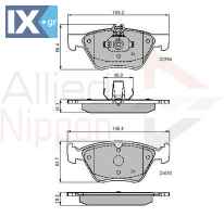 ΣΕΤ ΔΙΣΚΟΦΡΕΝΑ ΕΜΠΡ. MERCEDES  ADB0913 0024204520 0024205020 0034202920 0034208320 0044200320 0044200720 A0024204520 A0024205020 A0034202920 A0034208320 A0044200320 A0044200720 00K05139218AB 5114555AA