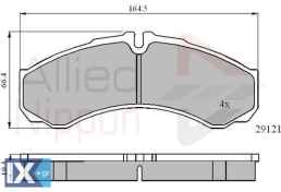 ΣΕΤ ΔΙΣΚΟΦΡΕΝΑ ΕΜΠΡ.   ΟΠΙΣΘ. IVECO - RE  ADB0931 41060MB225 D1060MB20C 1906401 19092981 2992339 2995633 2995693 2996465 2996535 42470846 42548194 504093780