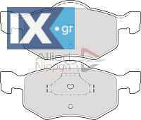 ΣΕΤ ΔΙΣΚΟΦΡΕΝΑ ΕΜΠΡ. MAZDA-FORD  ADB0960 EC253323ZA YL872001BA YL8Z2001BA 4096346 4099896 4547849 4588141