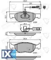 ΣΕΤ ΔΙΣΚΟΦΡΕΝΑ ΕΜΠΡ. ALFA ROMEO  ADB11016 71753043 77362300 9947776 9950637