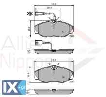 ΣΕΤ ΔΙΣΚΟΦΡΕΝΑ ΕΜΠΡ. FIAT-PEUGEOT  ADB11031 425224 425225 425226 425455 425225 425226 425455 E172354 71770982 77362235 9948626