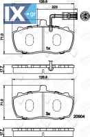 ΣΕΤ ΔΙΣΚΟΦΡΕΝΑ ΕΜΠΡ. LTI  ADB11066 980584