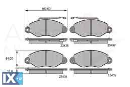 ΣΕΤ ΔΙΣΚΟΦΡΕΝΑ ΕΜΠΡ. NISSAN  ADB11107 410609X225 410609X226