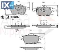 ΣΕΤ ΔΙΣΚΟΦΡΕΝΑ ΕΜΠΡ. AUDI-SEAT-VW  ADB11111 1J0615105AE 1J0615106AD 1J0698151K 1J0698151M 8N0698151A 8N0698151C 8N0698151E 1J0698151K 1J0698151M 8N0698151A 8N0698151C 8N0698151E 1J0615105AE 1J0615106A