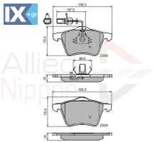 ΣΕΤ ΔΙΣΚΟΦΡΕΝΑ ΕΜΠΡ. VW  ADB11168 7D0698151 7D0698151A 7D0698151 7D0698151A 7D0698151 7D0698151A 7D0698151 7D0698151A