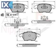 ΣΕΤ ΔΙΣΚΟΦΡΕΝΑ ΕΜΠΡ. AUDI-SEAT-VW  ADB11224 1K0615106AL 1K0698151 1K0698151C 1K0698151E 3C0698151 3C0698151A 3C0698151B 3C0698151C 3C0698151D 3C0698151J 5C0698151 5K0698151 8J0698151 8J0698151C JZW698