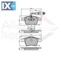 ΣΕΤ ΔΙΣΚΟΦΡΕΝΑ ΕΜΠΡ. VW  ADB11311 30640100 7H0698151 7H0698151A 7L6698151B 7H0698151 7H0698151A 7L6698151B 7H0698151 7H0698151A 7L6698151B 7H0698151 7H0698151A 7L6698151B