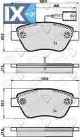 TAKAKIA ADB11037 ΕΜΠ ALFA ROM FIAT-LAN  ADB11535 425406 425407 425496 425406 425407 425496 71752983 71754802 71770082 71772221 71772224 77362091 77362194 77362548 77363942 77363974 77364158 77364393 7