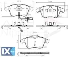 ΣΕΤ ΔΙΣΚΟΦΡΕΝΑ ΕΜΠΡ. AUDI  ADB11591 8K0698151A 8K0698151F 8K0698151A 8K0698151F 8K0698151A 8K0698151F 8K0698151A 8K0698151F