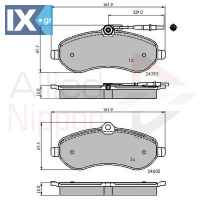 ΣΕΤ ΔΙΣΚΟΦΡΕΝΑ ΕΜΠΡ. CITROEN-FIAT-PEUGEO  ADB11621 SU001A1067 425363 425364 425365 425366 4254A1 4254A2 425363 425364 425365 425366 4254A1 4254A2 0009467548988 425364 71770048 71770050 77364512 946754