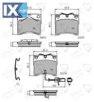 ΣΕΤ ΔΙΣΚΟΦΡΕΝΑ ΕΜΠΡ. VW  ADB11636 7D0698151 7D0698151C 7D0698151H 7D0698151 7D0698151C 7D0698151H 7D0698151 7D0698151C 7D0698151H 7D0698151 7D0698151C 7D0698151H