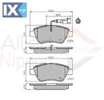ΣΕΤ ΔΙΣΚΟΦΡΕΝΑ ΕΜΠΡ. ALFA-FIAT-PEUGEOT  ADB11702 425406 425407 425496 425406 425407 425496 71752983 71754802 71770082 71772221 71772224 77362091 77362194 77362548 77363942 77363974 77364158 77364393 7