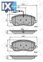 ΣΕΤ ΔΙΣΚΟΦΡΕΝΑ ΕΜΠΡ. FIAT  ADB11747 77363627