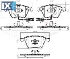 ΣΕΤ ΔΙΣΚΟΦΡΕΝΑ ΕΜΠΡ. AUDI-SEAT-VW  ADB11753 4E0698151F 4E0698151M 4F0698151A 4F0698151D 4F0698151K 8E0698151G 8E0698151L 4E0698151F 4E0698151M 4F0698151A 4F0698151D 4F0698151K 8E0698151C 8E0698151G 8E