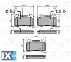 ΣΕΤ ΔΙΣΚΟΦΡΕΝΑ ΕΜΠΡ. ALFA ROMEO  ADB11758 71770978 77362227 71770978 71772533 77362239 9947643 9949509 9949533 9950812