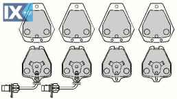 ΣΕΤ ΔΙΣΚΟΦΡΕΝΑ ΕΜΠΡ. AUDI  ADB11764 4B0698151C 8D0698151B