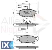 ΣΕΤ ΔΙΣΚΟΦΡΕΝΑ ΕΜΠΡ. FIAT  ADB12044 71772815 77365729 77365811 77366270 77366537 77366538 77365729