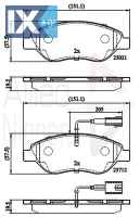 ΣΕΤ ΔΙΣΚΟΦΡΕΝΑ ΕΜΠΡ. ALFA ROMEO  ADB12213 77365808 77365188 77365808 77362093 77365188 77365808 77365808