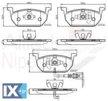 ΣΕΤ ΔΙΣΚΟΦΡΕΝΑ ΕΜΠΡ.AUDI-SEAT- SKODA-VW  ADB12224 5Q0698151C 5Q0698151C 5Q0698151C 5Q0698151C
