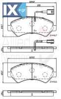 ΣΕΤ ΔΙΣΚΟΦΡΕΝΑ ΕΜΠΡ. CITROEN-FIAT-PEUGEO  ADB12225 77366022 77367090