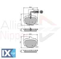 ΣΕΤ ΔΙΣΚΟΦΡΕΝΑ ΟΠΙΣΘ. LAND ROVER  ADB1224 RTC4519 RTC6591 LR032954 RTC4519 RTC5762 RTC6591 SFP000150 SFP000270 SFP500190 SFP500200 STC1274 STC1674 STC2953 STC8570 STC8574 STC9147 STC9148 STC9188 STC91