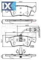 ΣΕΤ ΔΙΣΚΟΦΡΕΝΑ ΟΠΙΣΘ. VW  ADB12244 7L6698451 7L6698451C 7L6698451 7L6698451C 7L6698451 7L6698451C 7L6698451 7L6698451C