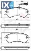 ΣΕΤ ΔΙΣΚΟΦΡΕΝΑ ΕΜΠΡ. CITROEN-FIAT-PEUGEO  ADB12247 1607878780 1612433680 1612433780 1607878780 1612433680 1612433780 77366021 77366023 77366024 77367090