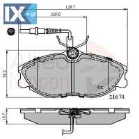 ΣΕΤ ΔΙΣΚΟΦΡΕΝΑ ΕΜΠΡ. CITROEN-PEUGEOT  ADB1340 425132 425143 425144 425160 425206 E172042 E172058 E172116 E172522 E172554 425132 425143 425144 425160 425206 E172042 E172058 E172116 E172522 E172554