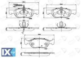 ΣΕΤ ΔΙΣΚΟΦΡΕΝΑ ΕΜΠΡ. FIAT-LANCIA  ADB1477 71753041 71753042 71770952 77362090 77362186 77362316 9947630 9948623 9949048 71753041 71753042 77362316 9947124 9947630 9949048 9951067 71753041 77362316
